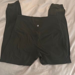 lulu lemon high waisted align 7/8 leggings